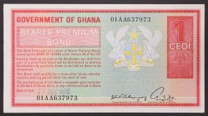 Ghana, republika (1957-dátum), 1 cedi 1976