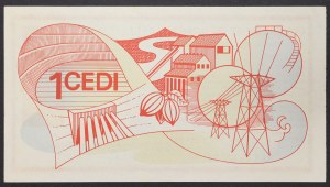 Ghana, republika (1957-data), 1 cedi 1976