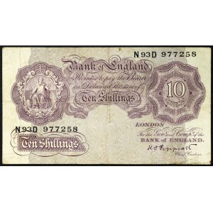 Great Britain, Kingdom, George VI (1936-1952), 10 Shillings 1948-49