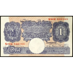 Great Britain, Kingdom, George VI (1936-1952), 1 Pound n.d. (1940-48)