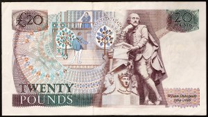 Great Britain, Kingdom, Elizabeth II (1952-2022), 20 Pounds 1984-88