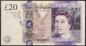 Großbritannien, Königreich, Elizabeth II (1952-2022), 20 Pfund 2006