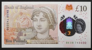 Wielka Brytania, Królestwo, Elżbieta II (1952-2022), 10 funtów 2016