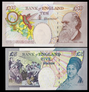 Veľká Británia, kráľovstvo, Elizabeth II (1952-2022), Lot 2 pcs.