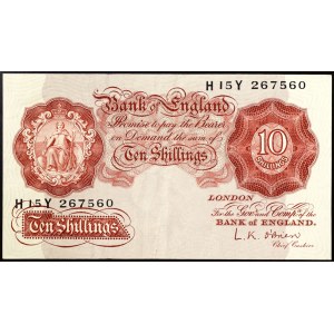 Great Britain, Kingdom, Elizabeth II (1952-2022), 10 Shillings 1955-60