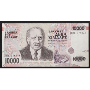 Griechenland, Republik (seit 1973), 10.000 Drachmen 16/01/1995