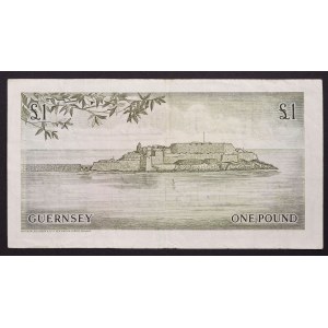Guernsey, dependencja brytyjska, 1 funt, b.d. (1969-75)