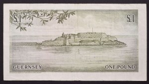Guernsey, Dipendenza britannica, 1 sterlina n.d. (1969-75)