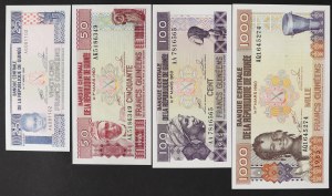 Guinea, Republic (1958-date), Lot 4 pcs