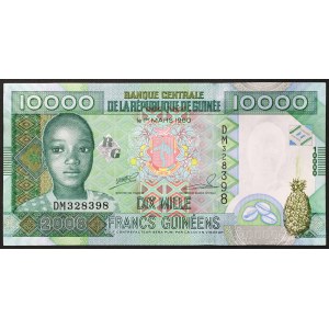 Guinea, Republic (1958-date), 10.000 Francs 2008
