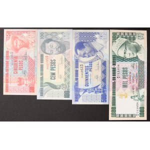 Guinea-Bissau, Repubblica (1974-data), Lotto 4 pezzi.