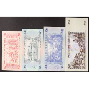 Guinée-Bissau, République (1974-date), Lot 4 pièces.