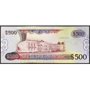 Guyana, Republika (1966-dátum), 500 dolárov 2002