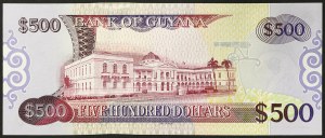 Guyana, Republika (1966-data), 500 dolarů 2002