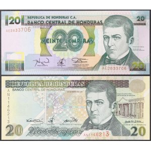 Honduras, Republika (od 1969 r.), Lot 2 szt.