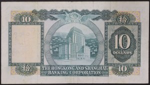 Hongkong, britská kolonie (1842-1997), 10 dolarů 31/03/1978