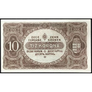 Hongrie, Royaume, Miklós Horthy (1920-1946), 10 Korona 01/01/1920