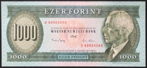 Hungary, Republic, Second Republic (1989-date), 1.000 Forint 1993