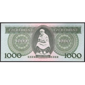 Maďarsko, republika, Druhá republika (od roku 1989), 1 000 forintů 1993