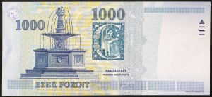 Hungary, Republic, Second Republic (1989-date), 1.000 Forint 1998