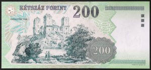 Ungarn, Republik, Zweite Republik (seit 1989), 200 Forint 1998