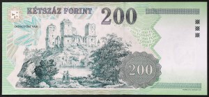 Ungheria, Repubblica, Seconda Repubblica (1989-data), 200 fiorini 1998