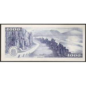 Island, kráľovstvo, republika (1944-dátum), 1 000 korún 1961