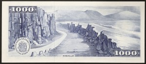Islanda, Regno, Repubblica (1944-data), 1.000 corone 1961