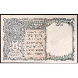 Indie, Britská Indie, Jiří VI (1936-1949), 1 rupie 23/04/1905