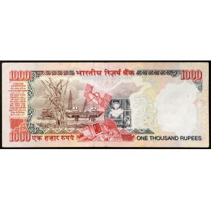 Inde, République (1950-date), 1.000 roupies 2006/10
