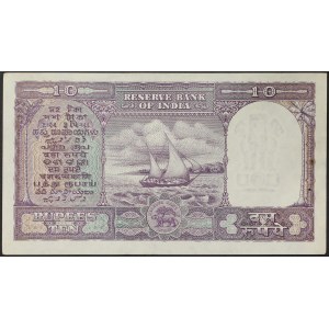 Indie, republika (1950-data), 10 rupií b.d. (1962-67)