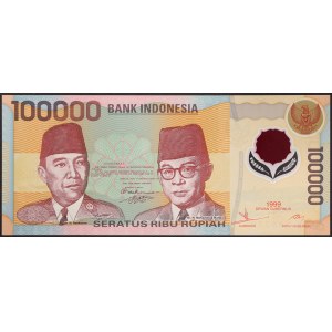 Indonesien, Republik (seit 1949), 100.000 Rupien 1999