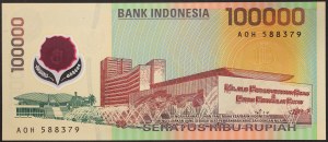 Indonesia, Repubblica (1949-data), 100.000 rupie 1999