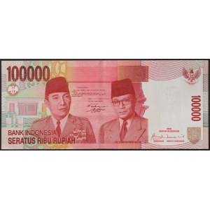 Indonezja, Republika (od 1949 r.), 100 000 rupii w 2009 r.