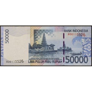 Indonésie, republika (1949-data), 50 000 rupií 2011