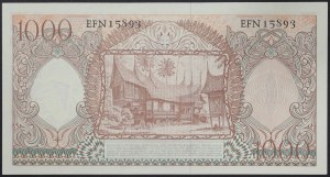 Indonesia, Repubblica (1949-data), 1.000 rupie 1958