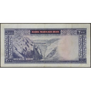 Iran, Royaume, Mohammad Reza Shah Pahlavi (1320-1358 H / 1941-1979 J.-C.), 200 rials 1969-71