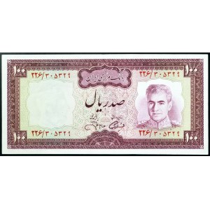 Iran, Kingdom, Mohammad Reza Shah Pahlavi (1320-1358 AH / 1941-1979 AD), 100 Rials 1969-71