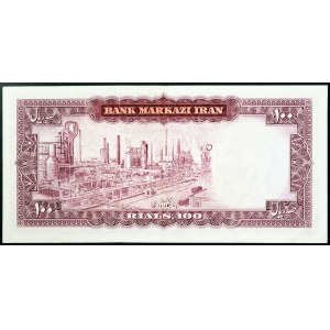 Iran, Royaume, Mohammad Reza Shah Pahlavi (1320-1358 H / 1941-1979 J.-C.), 100 Rials 1969-71