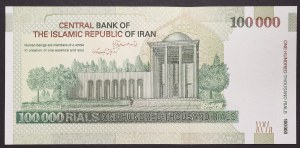 Iran, République islamique (SH1358/1979 AD-date), 100.000 Rials 2010