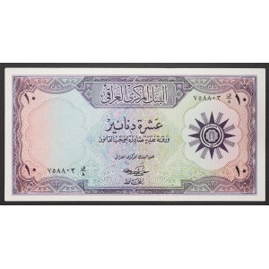 Irák, republika (1959-data), 10 dinárů b.d. (1959)