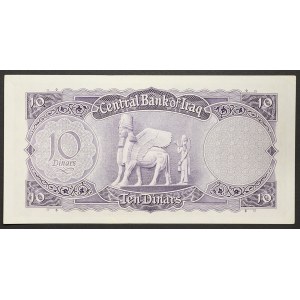 Irák, republika (1959-data), 10 dinárů b.d. (1959)