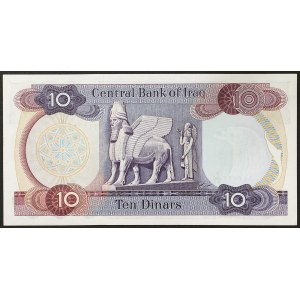 Irak, République (1959-date), 10 Dinars s.d. (1973)