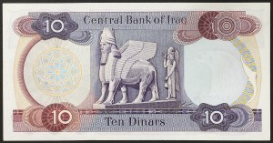 Iraq, Republic (1959-date), 10 Dinars n.d. (1973)