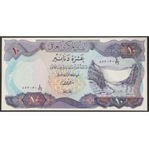 Irak, republika (1959-dátum), 10 dinárov b.d. (1973)