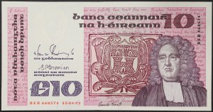 Irlande, République (1921-date), 10 livres 15/04/1992