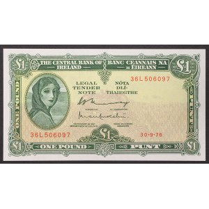 Irland, Republik (1921-datum), 1 Pfund 30/09/1976