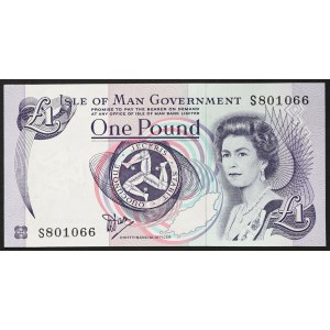 Isle of Man, Kingdom, Elizabeth II (1952-2022), 1 Pound 1983