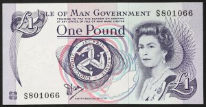 Isle of Man, Königreich, Elizabeth II (1952-2022), 1 Pfund 1983