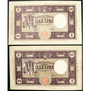 Italy, Kingdom of Italy, Vittorio Emanuele III (1900-1946), Lot 2 pcs.